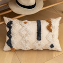 DecorBites™ Bohemian Cotton Cushion Cover 30x50cm/45x45cm Beige for Home Decor Sofa Bed