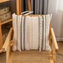 DecorBites™ Bohemian Cotton Cushion Cover 30x50cm/45x45cm Beige for Home Decor Sofa Bed
