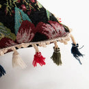 DecorBites™ Bohemian Flower Cushion Cover - Ethnic Floral Decorative Pillow Case