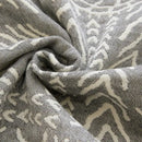 DecorBites™ Bohemian Cotton Throw Blanket - Four Layer Gauze Bedspread with Tassel Detail