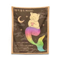 Bohemian moon cat wall art rainbow mermaid tapestry bedroom decor