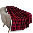 DecorBites™ Bohemian Double-Layer Winter Coral Fleece Sofa Blanket
