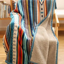 DecorBites™ Bohemian Double-Layer Winter Coral Fleece Sofa Blanket