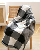 DecorBites™ Bohemian Double-Layer Winter Coral Fleece Sofa Blanket
