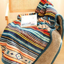 DecorBites™ Bohemian Double-Layer Winter Coral Fleece Sofa Blanket