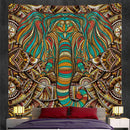 Bohemian purple & pink elephant god mandala tapestry bedroom decor