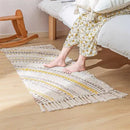 DecorBites™ Bohemian Tassel Rug - Retro Hand Woven Carpet for Home Decor