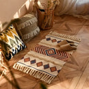 DecorBites™ Bohemian Tassel Rug - Retro Hand Woven Carpet for Home Decor