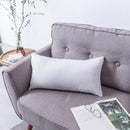 Bohemian tufted tassel pillow case beige geometric living room cushion