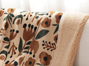 DecorBites™ Bohemian Winter Blanket, Double-Layer Coral Fleece, Thick & Warm for Sofa Nap
