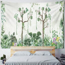 Boho banana tree mist tapestry wall hanging living room decor