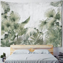 Boho banana tree mist tapestry wall hanging living room decor
