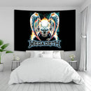 Boho band tapestry wall art and bedspread for bedroom decor