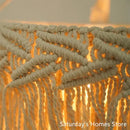 DecorBites™ Boho Macrame Ceiling Pendant Light Cover for Home Bedroom Chandeliers