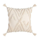 DecorBites™ Beige Boho Style Cushion Cover 45x45/30x50cm - Handmade Square Pillow Case