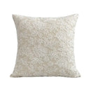Boho beige & yellow linen cotton pillow cover living room decor