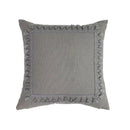 Boho beige & yellow linen cotton pillow cover living room decor