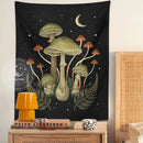 DecorBites™ Botanical Mushroom Moom Tapestry Wall Hanging for Boho Living Room Decor