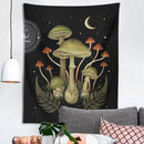 DecorBites™ Botanical Mushroom Moom Tapestry Wall Hanging for Boho Living Room Decor