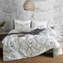 DecorBites™ Boho Chic Stripe Bedding Set with Pillowcase - Ultra-Soft Microfiber Quilt Cover