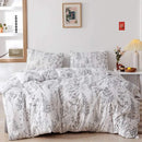 DecorBites™ Boho Chic Stripe Bedding Set with Pillowcase - Ultra-Soft Microfiber Quilt Cover