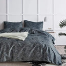 DecorBites™ Boho Chic Stripe Bedding Set with Pillowcase - Ultra-Soft Microfiber Quilt Cover