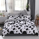 DecorBites™ Boho Chic Stripe Bedding Set with Pillowcase - Ultra-Soft Microfiber Quilt Cover