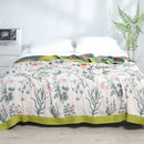 Boho cotton blanket patchwork geometric throw bedroom decor