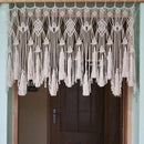 Boho cotton wove door curtain macrame tapestry bedroom decor