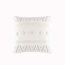 Boho cream cotton tassels cushion covers living room pillow case
