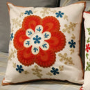 Boho ethnic flower elephant pillowcase pink & teal bedroom decor