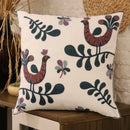 Boho ethnic flower elephant pillowcase pink & teal bedroom decor