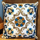 Boho ethnic flower elephant pillowcase pink & teal bedroom decor