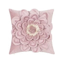 Boho geometric tufted cushion cover cream & gray living room pillow