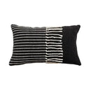 Boho geometric tufted cushion cover cream & gray living room pillow