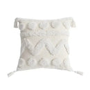 Boho geometric tufted tassel pillow cover living room set of 4