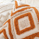 Boho geometric tufted tassel pillow cover living room set of 4