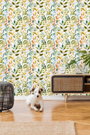 Boho Leaves Wallpaper