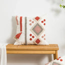 Boho loop tufted geometric pillow cover bedroom tassel cushion
