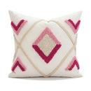 Boho loop tufted geometric pillow cover bedroom tassel cushion
