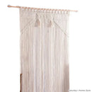 Boho macrame tassel curtain tapestry for living room window decor