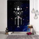 Boho mandala tapestry cosmic dreamcatcher wall hanging bedroom decor