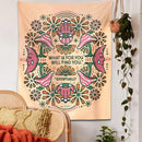 DecorBites™ Boho Moon Flower Magic Tapestry Wall Hanging for Home Decor