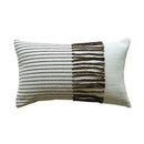Boho moroccan fringed pillowcase set earthy tones living room decor