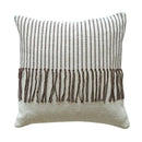 Boho moroccan fringed pillowcase set earthy tones living room decor