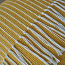Boho moroccan fringed pillowcase set earthy tones living room decor