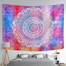 Boho multicolored indian mandala tapestry bedroom wall hanging