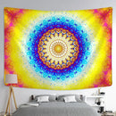 Boho multicolored indian mandala tapestry bedroom wall hanging
