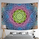 Boho multicolored indian mandala tapestry bedroom wall hanging