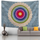 Boho rainbow indian mandala wall hanging bedroom lace tapestry